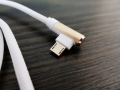 Micro-USB sude cable 100cm aluminum nylon (MB-13679)