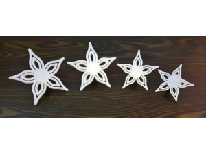 Star shaped cookie cutter 4pcs (MB-13867)