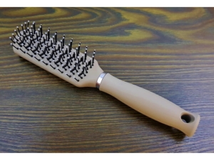 Hairbrush; Satin Touch - 23Cms (Grey).   MJ11550