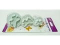 Extruded mold for cookies butterflies 3 pieces  (MB-5269)