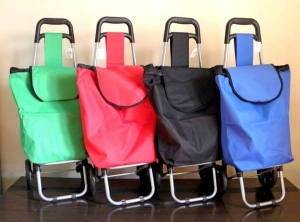 Shopping trolley on wheels  LU003