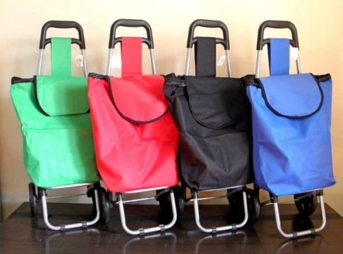 Shopping trolley on wheels  LU003