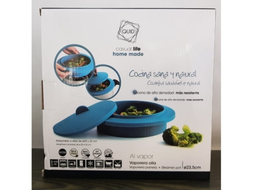 Silicone Steamer Pot with a lid 25cm SM-510