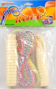 Rope skipping wooden handle  MJ2957