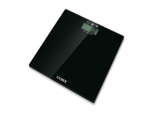 Black Weighing scale COBY BMI SM-573