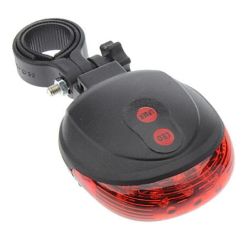 Rear bicycle lamp LED + laser (MB-0033)