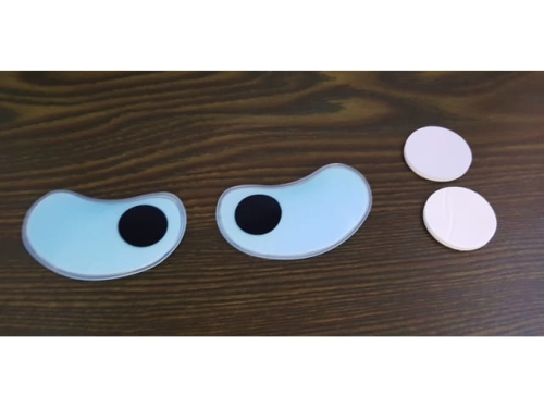 Glow In The Dark Googly Eyes Aufkleber - 2pcs/Set MJ12046