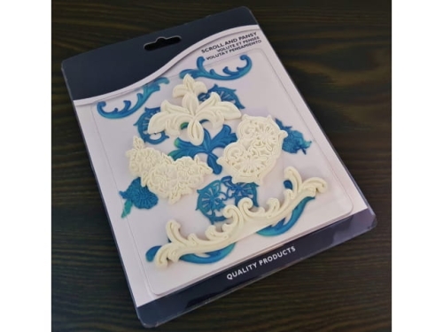 Cookies/Fondant Plunger Cutter Set - Ornaments Design (MB-13938)
