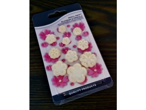 Cookies/Fondant Plunger cutter set - Flower design (MB-13945, EBB314P)