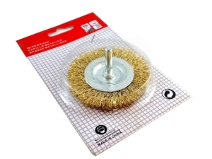 Wire brush wheel to drill 75 mm  MJ7546