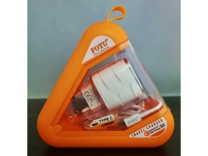 Charger with USB-C QC 3.0 fastcharger FOYU cable MB-13970