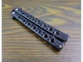 Pocketknife knife butterfly 22cm black MB-13118