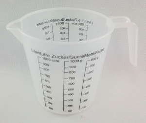 Plastic measuring cup 1000 ml