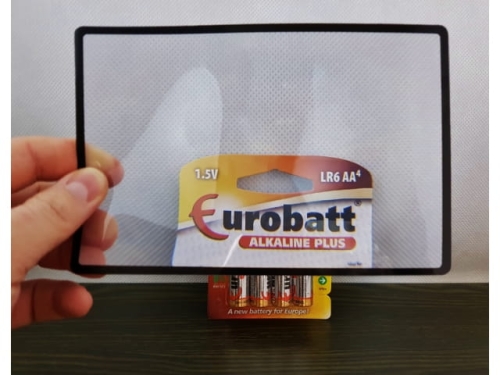 Magnifier 18 x 12cm    (ESG615, MJ17090801-B)