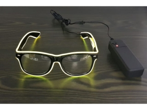 Transparent LED glasses   KQ0493