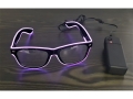 Transparent LED glasses   KQ0493