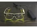 Transparent LED glasses   KQ0493