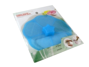 Silicone lid for a bowl of 15 cm, several function   MB-6141