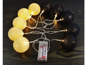 Lamps Cotton Balls Decoration 10 pieces   MJ-KQ0208