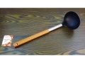 Round Headed Scoop- Wooden Handle 34cm  (EKW1101)