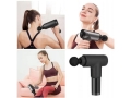 Pistol muscle massager  with 4 heads   MB-14046