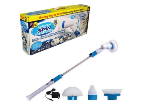 Spin Scrubber- Plastic +Metal  (EHO1840S)