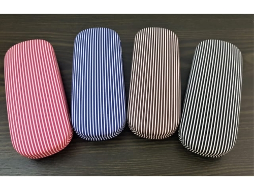 Striped glasses case   17610
