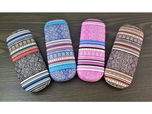 Aztec boho pattern glasses case   17613