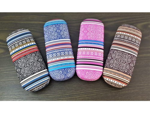 Aztec boho pattern glasses case   17613