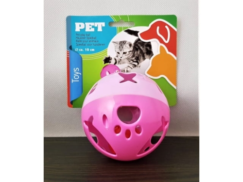 10 cm ball with a bell, a toy for a cat dog   MB-14101