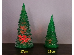 Acrylic LED christmas Tree, 17 cm   MJ8516