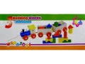 Wooden Toy Train with blocks  (MJ3859, ECG1117S)