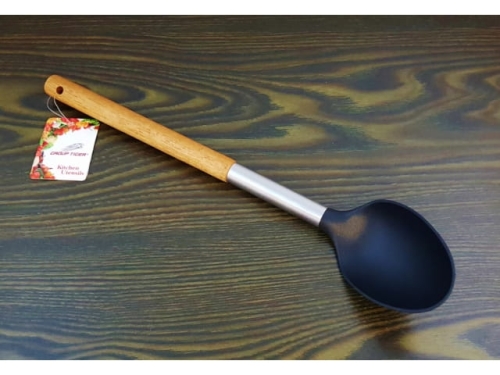 Kitchen Spoon, wooden handel   34 cm   (MB-13841)