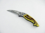 Side pocket knife spring knife 21 cm bone (MB-9234)