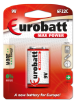 Battery Max Power 6F22C-BP1 9V blister