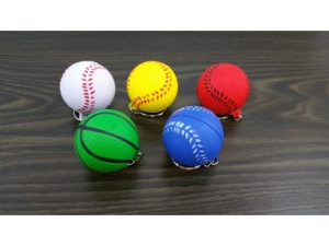 Antistress Ball - Mr. Smiley; mix designs; 6 Cms  (EHW33 / PND-9687)