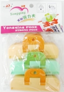 Clips for food 3 pieces.