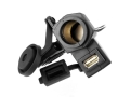 Motorcycle cigarette lighter socket USB converter
