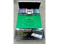 Poker 500pcs/Set, Chips mit Nummer Aufkleber; Grüne Matte 60*90cm MB-10780, ESG759P