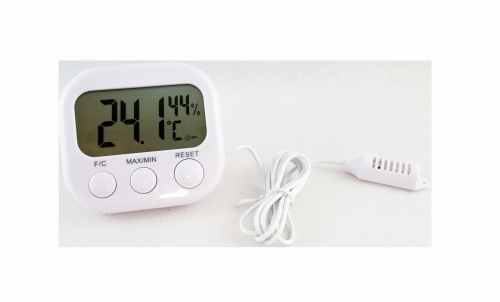 Electronic thermometer with hygrometer   MJ7605