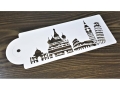 Cake Decoration Fondant Stencils - City; PET; 5 pcs /set; 26*12.9cm (MB-14180_EBB)