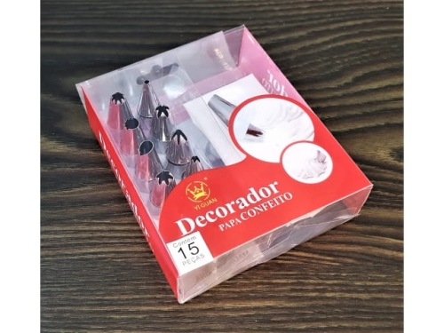 Cake Decoration Set - 15Pcs/Set (EBB138_MB-14167)