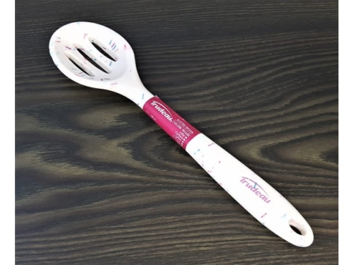 Silicone Slotted Round Spatula , 26 cm  (EKW01812J)