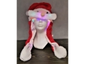 Chrismas hat with moving mustache and led    (ZMJ21061601)