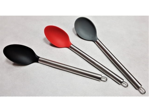 Spatula- Round mouth with stainless steel handel   (EKW1820J)