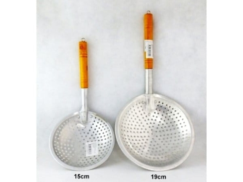 Slotted Spoon 15 cm wood handle  MB6138