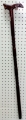 Wooden walking stick with a pattern 88 cm