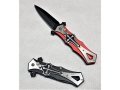 Foldable Pocket Knife - Cross design; 20cm  (ETL805P)