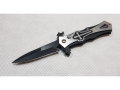 Foldable Pocket Knife- Cross design 15cm  (ETL804P)