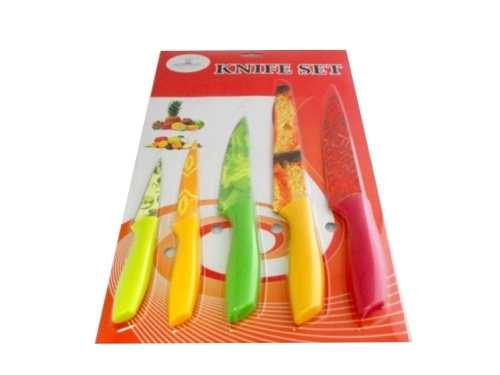Set of 5 knives with ceramic coating   MJ2900